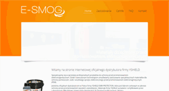 Desktop Screenshot of e-smog.pl